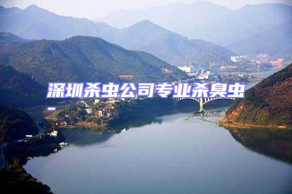 深圳殺蟲公司專業(yè)殺臭蟲-