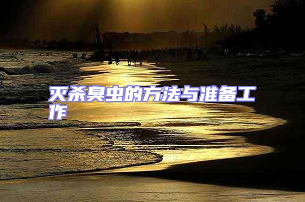 滅殺臭蟲的方法與準(zhǔn)備工作