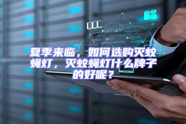夏季來臨，如何選購滅蚊蠅燈，滅蚊蠅燈什么牌子的好呢？