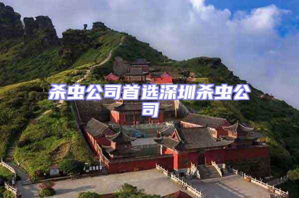 殺蟲(chóng)公司首選深圳殺蟲(chóng)公司
