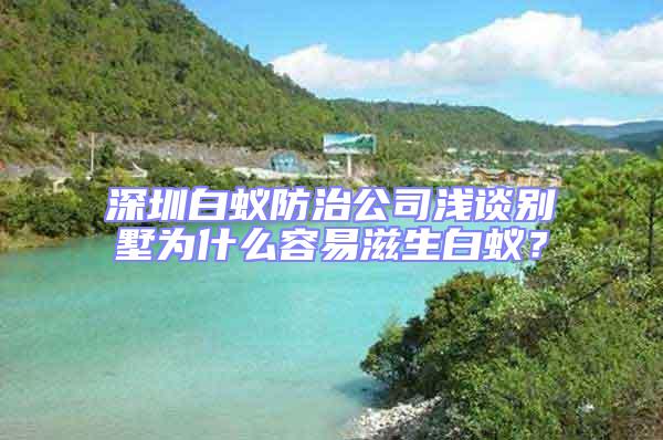 深圳白蟻防治公司淺談別墅為什么容易滋生白蟻？