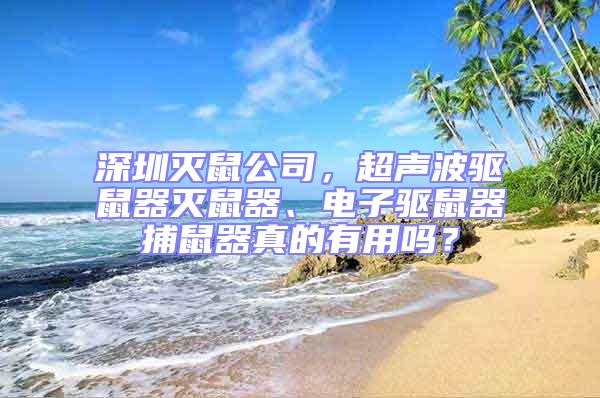 深圳滅鼠公司，超聲波驅(qū)鼠器滅鼠器、電子驅(qū)鼠器捕鼠器真的有用嗎？