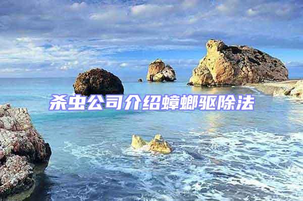殺蟲(chóng)公司介紹蟑螂驅(qū)除法