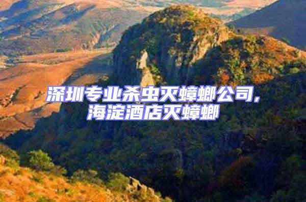 深圳專業(yè)殺蟲(chóng)滅蟑螂公司,海淀酒店滅蟑螂